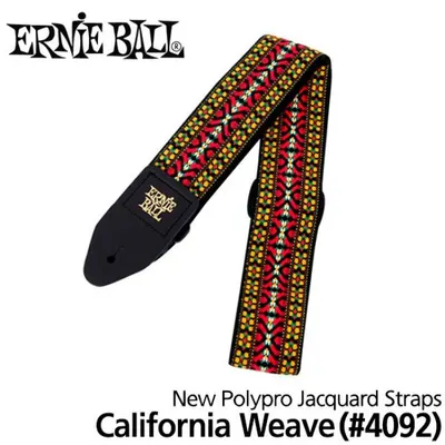 Ernie Ball 스트랩 New Polypro Jacquard Straps - California Weave #4092 (P04092)