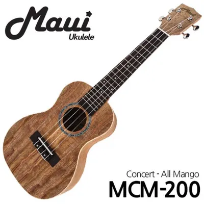 마우이 Maui 우쿨렐레 콘서트 망고 MCM-200 (All Mango)