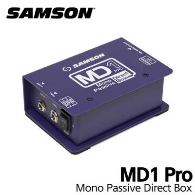Samson 다이렉트박스 MD1 Pro Mono Passive Direct Box (MD1PRO)