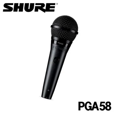 SHURE PGA58 다이나믹 마이크