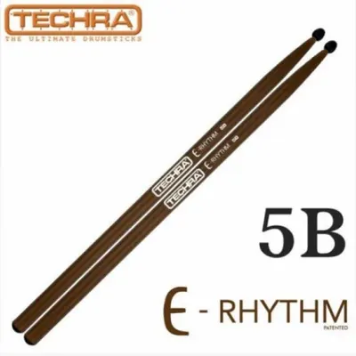 Techra 테크라 Pairs E-RHYTHM Sticks - 5B (for Electronic Drums) 카본스틱, 전자드럼용