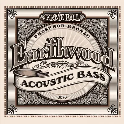 Ernie Ball 어쿠스틱베이스 스트링 Earthwood Phosphor Bronze Acoustic Bass [P02070]