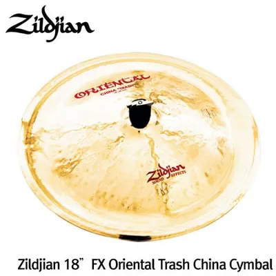 Zildjian 질젼 18인치 FX Oriental Trash China 심벌 오리엔탈 18인치 차이나 A0618