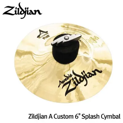 Zildjian 질젼 6인치 A custom splash 심벌 A 커스텀 스플래쉬 A20538