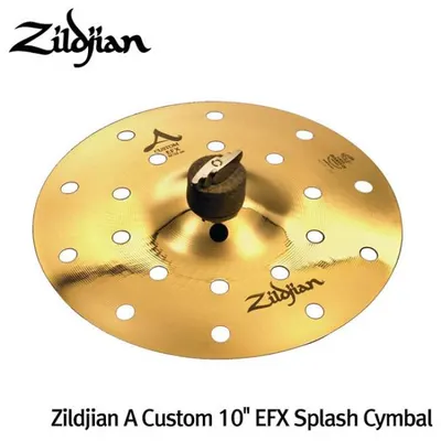 Zildjian 질젼 10인치 A custom EFX splash 심벌 A 커스텀 EFX 스플래쉬 A20808