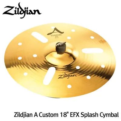Zildjian 질젼 18인치 A custom EFX Crash 심벌 A 커스텀 EFX 크래쉬 A20818