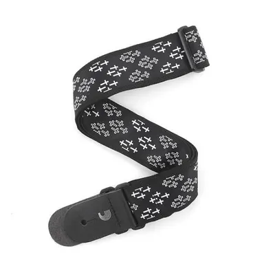 Planet Waves 스트랩 Cross Print - Black & White (T20W1416)