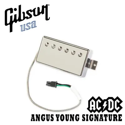 Gibson 험버커픽업 Quick Connect Angus Young Signature Nickel [IQCAS-NH]