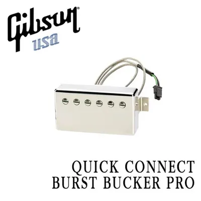Gibson 험버커픽업 Quick Connect Burstbucker Pro Chrome [IQC59A/B-CH]