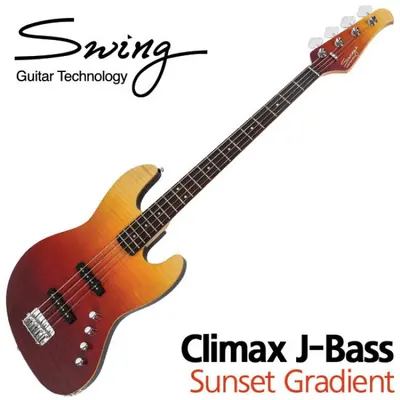 [노마진세일] Swing 베이스 Climax SE J Bass Sunset Gradient