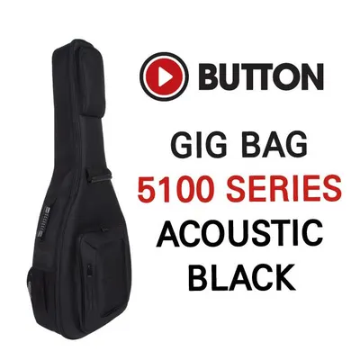 Button 어쿠스틱기타 케이스 Acoustic Gig Bag DB5100 Black
