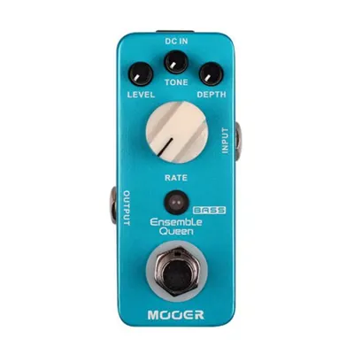 MOOER AUDIO 베이스이펙터 ENSEMBLE QUEEN Bass Chorus Pedal 베이스전용 코러스페달