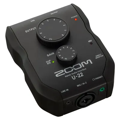 Zoom 핸디 오디오 인터페이스 U-22