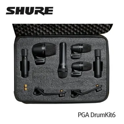 SHURE 드럼용 마이크패키지 PGADRUMKIT6