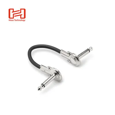 [HOSA] 호사 IRG-100.5 기타 패치 케이블 - Low-profile Right-angle to Samem 0.15m (6in)