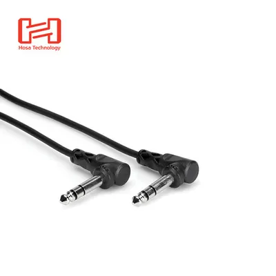 [HOSA] 호사 CSS-105RR Balanced Interconnect 케이블 - Right-angle 1/4 in TRS to Same 1.52m (5ft)
