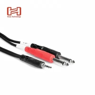 [HOSA] 호사 CMP-153 Stereo Breakout 케이블 - 3.5 mm TRS to Dual 1/4 in TS