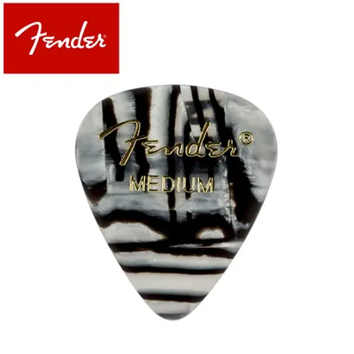 Fender 피크 351 Shape Graphic Zebra Medium