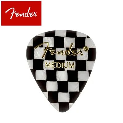 Fender 피크 351 Shape Graphic Checker Medium