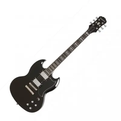 [전시] Epiphone 일렉기타 Tony Iommi Signature SG Custom (EGTIEBNH3) 넥 크랙 상태 안좋음