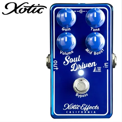 Xotic 이펙터 Soul Driven AH - Allen Hinds Limited Edition 알렌 하인즈 리미티드 에디션 드라이브 페달