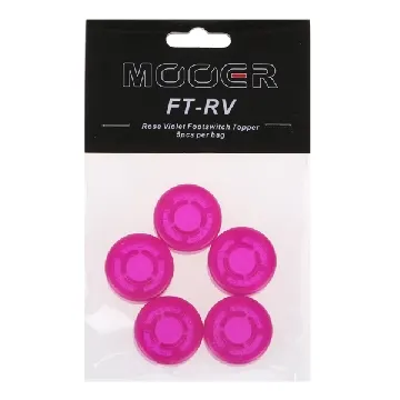 Mooer Audio 풋스위치 토퍼 Footswitch Topper Rose Violet