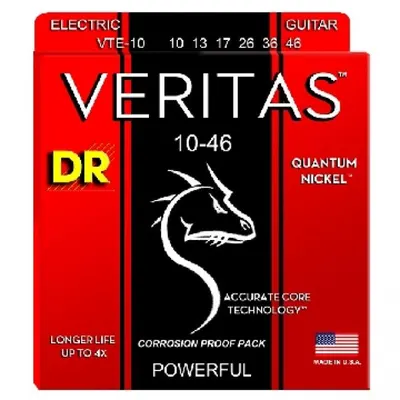 DR 일렉기타 스트링 Veritas Electric 10-46 Special Pack (VTE-10)