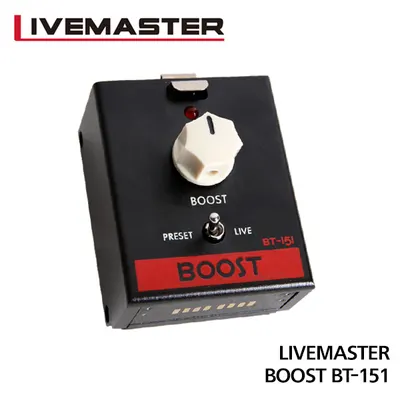 Livemaster 이펙터 부스터 BT-151(Boost)