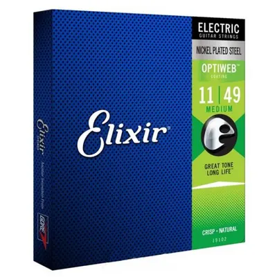 엘릭서기타줄 Elixir 일렉기타줄 OptiWeb Medium [19102] (011-049)