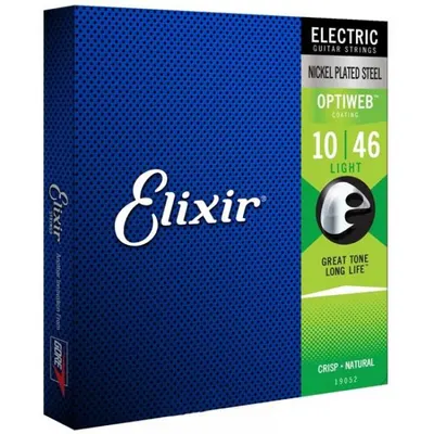 엘릭서기타줄 Elixir 일렉기타줄 OptiWeb Light [19052] (010-046)