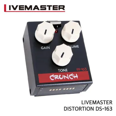 Livemaster 이펙터 Crunch Box 디스토션 DS-163