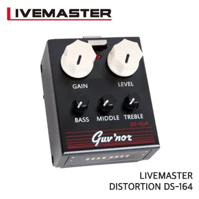 Livemaster 이펙터 Guvnor 디스토션 DS-164