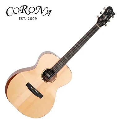 코로나 Corona 통기타 ABF200 탑솔리드 포크바디 베벨컷
