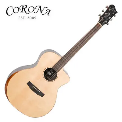 코로나 Corona 통기타 ABG310C 탑솔리드 그랜드 오디토리엄 베벨컷