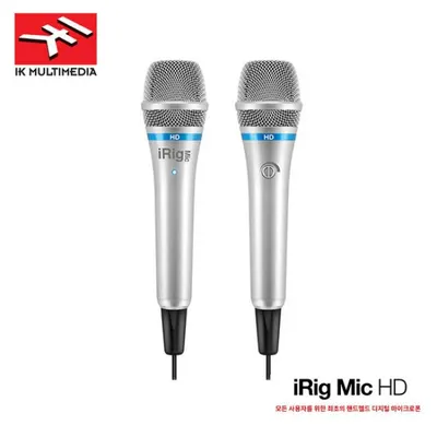 IK Multimedia iRig Mic HD - 디지털 마이크로폰 (Silver)