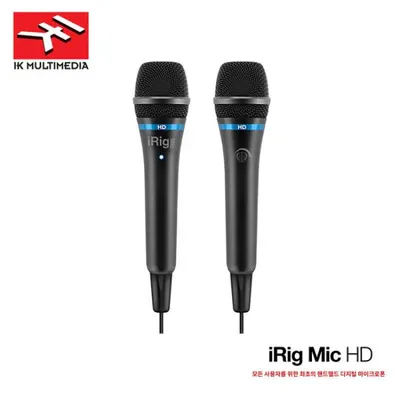 IK Multimedia iRig Mic HD - 디지털 마이크로폰 (Black)