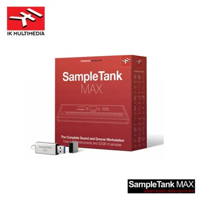 IK Multimedia Sample Tank Max - 가상악기 통합 팩키지 (SampleTank 3 + 22 악기 컬렉션 포함)