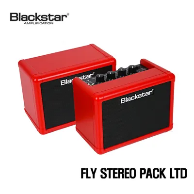 BlackStar 미니 기타 앰프 FLY3 STEREO PACK RED Limited Edition