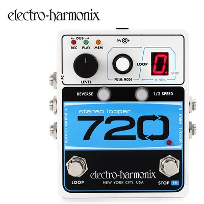 Electro Harmonix 기타이펙터 720 Stereo Looper / EHX 720 스테레오 루퍼