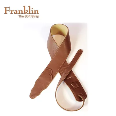 Franklin Soft Leather Strap 스트랩 - Caramel 통가죽, 2.5 inch (6.35cm) FFS-CA-G