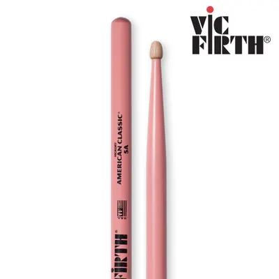 Vic Firth 드럼스틱 American Hickory Pink 5AP