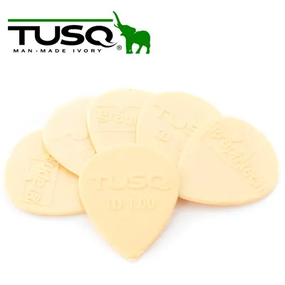 Graphtech TUSQ Tear Drop Pick Warm 1.00mm / 6개 PACK (PQP-0501-V6)