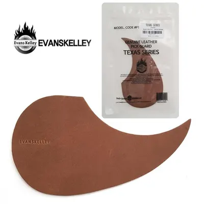 Evanskelley 통기타용 가죽픽가드 Vintage Brown / TEXAS Series A Type (마틴형)