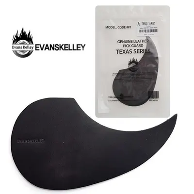 Evanskelley 통기타용 가죽픽가드 Dark Brown/ TEXAS Series A Type (마틴형)