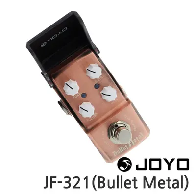 JOYO 기타이펙터 Ironman JF-321 디스토션 Bullet Metal