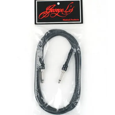 George Ls 악기케이블 155 Black/Chrome SS plug (4.5m)