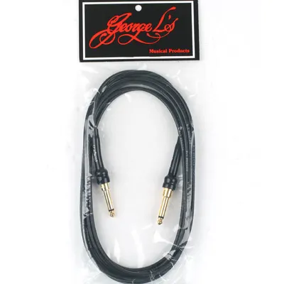 George Ls 악기케이블 155 Black/Gold SS plug (4.5m)