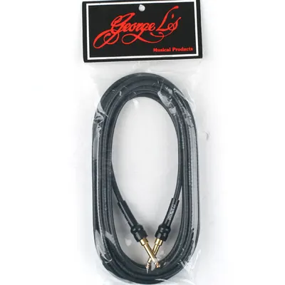 George Ls 악기케이블 225 Black/Gold SS plug (6m)
