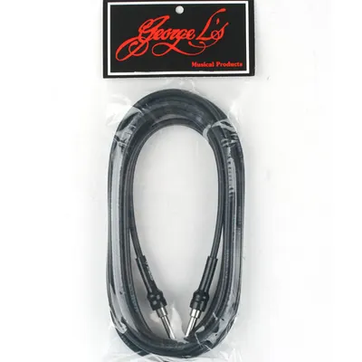 George Ls 악기케이블 225 Black/Chrome SS plug (6m)