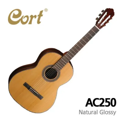 콜트기타 Cort 클래식기타 AC250 유광 탑솔리드